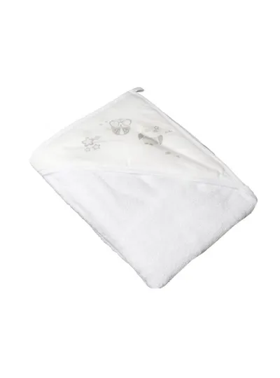 Prosop copii cu capison 100x100cm Bufnita White