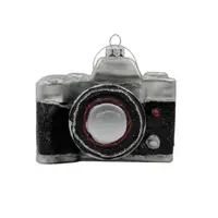 Ornament Edelman, din metal - Aparat foto negru cu argintiu