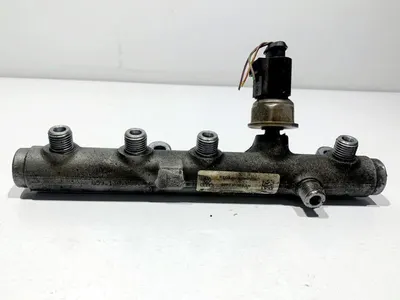 Rampa injectie stanga 059130089AH Volkswagen Phaeton facelift (2008-2010) 3.0 tdi cex