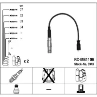 Set cablaj aprindere NGK 6349