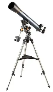 Telescop Celestron - AstroMaster 90EQ, AC 90/1000, albastru închis