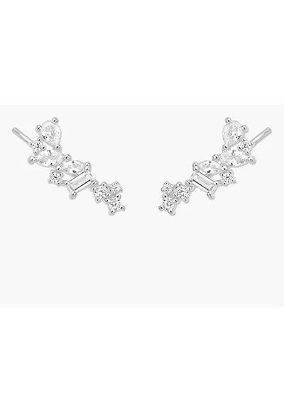 Cercei argint 925 placat cu rodiu - zirconiu - Constellation