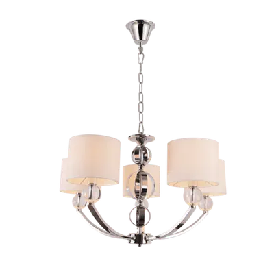 Candelabru Maya 5xe27 Crom D600xh400mm