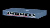 Switch Hikvision DS-3E0310HP-E, 8-port, PoE