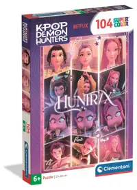 Puzzle pentru copii Clementoni de 104 piese - K-Pop Demon Hunters (varianta 2)