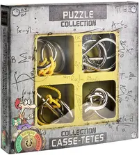 Set puzzle-uri metalice de logică Eureka - Expert Metal Puzzles Collection
