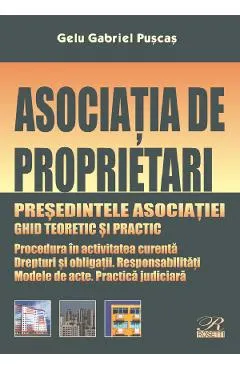 Asociatia de proprietari. Presedintele asociatiei