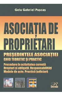 Asociatia de proprietari. Presedintele asociatiei