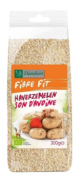 Fulgi de ovăz bio, 300 g, Damhert