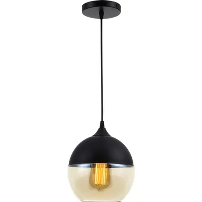 Pendul Edison Negru 1xE14 60W