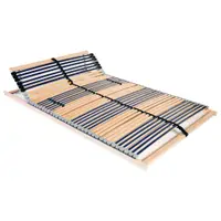 Gossi baza de pat cu sipci, 42 sipci, 7 zone, 140 x 200 cm