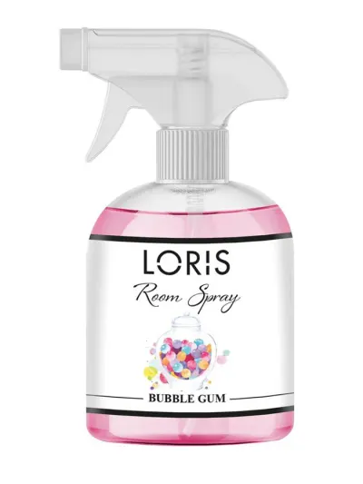 Loris Spray odorizant camera cu pompa 500 ml Bubble Gum