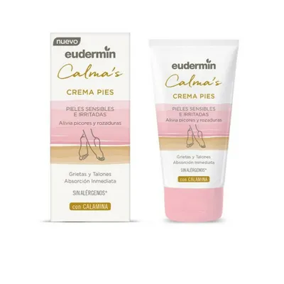 Cremă hidratantă picioare, Eudermin, 75 ml, calmantă