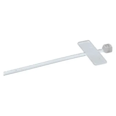 Cable Brida Strangere - With Identification Tag - 2,5x100 - Colourless