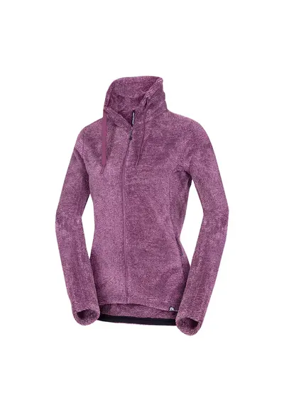 Fleece melange dama Lacy - Visiniu
