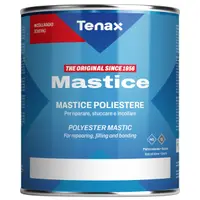 Adeziv / mastic solid colorat, pt. piatra naturala si quartz - Solido 1lt, negru + catalizator tub 45ml