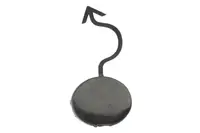 Capac carlig remorcare plastic, grunduit potrivit SEAT LEON 2005-2013 2005-2012