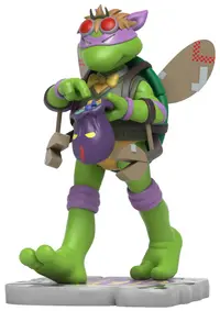 Figurină Mighty Jaxx Animation: TMNT - Donatello (Remixx) (Cowa-BOO-nga! Edition), 12 cm