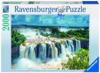 Puzzle Ravensburger din 2000 de piese - Cascadele Iguazu, Brazilia