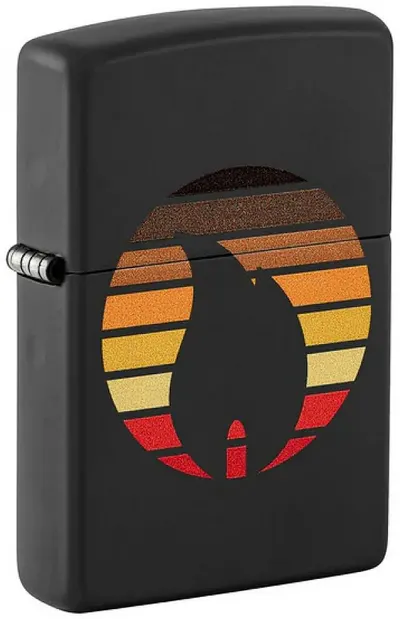 Brichetă Zippo - Colorblock Flame Design