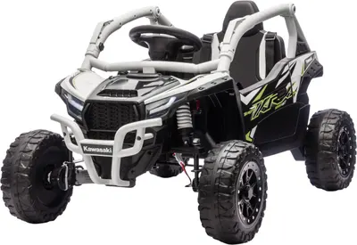 Mașină cu acumulator KikkaBoo - Licensed Kawasaki, KRX 1000, Grey-Black