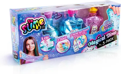 Set creativ de jucării Canal - So Slime, face poțiune magică, 3 bucăți