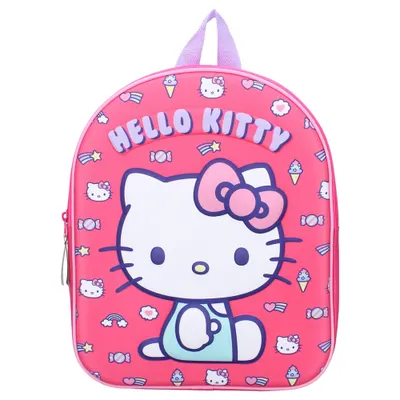 Rucsac, Another Dimension Hello Kitty 3D, 32x26x11 cm, cu un compartiment