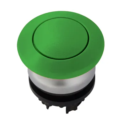 Buton ciuperca fara revenire verde M22-DRP-G