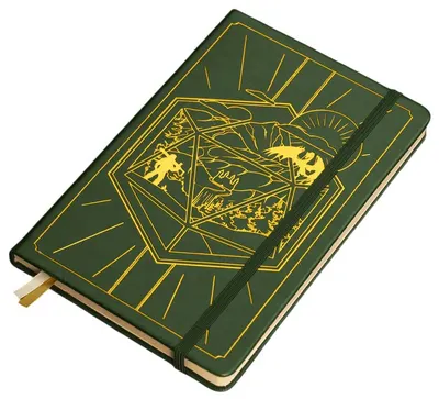 Jurnal GlassStaff - DnD 5e Player Journal, verde