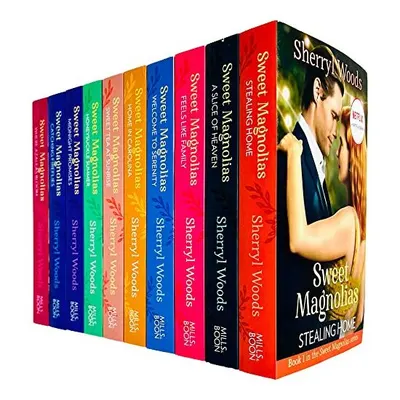 The Sweet Magnolias Series Books 1 - 10 Collection Set by Sherryl Woods, Sherryl Woods