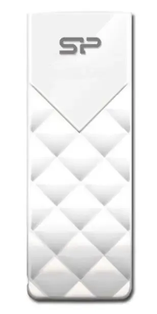 Stick USB Silicon Power Ultima U03, 8GB, USB 2.0 (Alb)