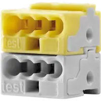 Selv Line Connection Terminals - Galben-Alb