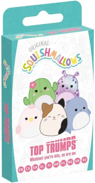 Joc de cărți Top Trumps: Squishmallows - pentru copii