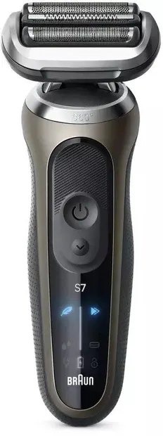 Aparat de ras Braun - Series 7 72-C7200cc, cu stație, auriu