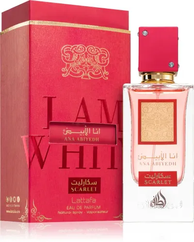 Ana Abiyedh Scarlet by Lattafa 60 ml, apa de parfum, dama Engros