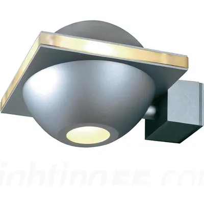 UFO BEAM,G9,40W,gri,decor alb