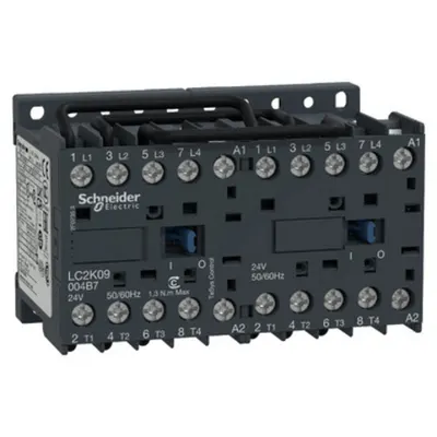 Contactor Reversibil Tesys Lc2-K - 4 Poli - Ac-1 440V 20 A - Bobina 24 V C.A.