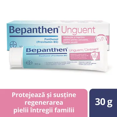 Bepanthen unguent pentru iritatiile de scutec, Bayer | 30 g