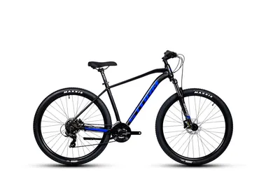 Bicicleta MTB Storm Shark Man 2.0, 29 Inch, Cadru 19,2D Frane Hidraulice, Negru Albastru