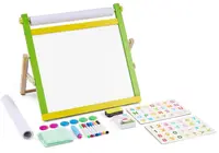 Tablă magnetică dublă Smart Baby - 38 x 32 cm, cu 32 accesorii