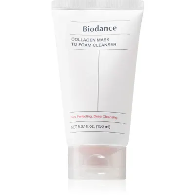 Biodance Collagen Mask To Foam Cleanser masca pentru curatare profunda cu colagen 150 ml