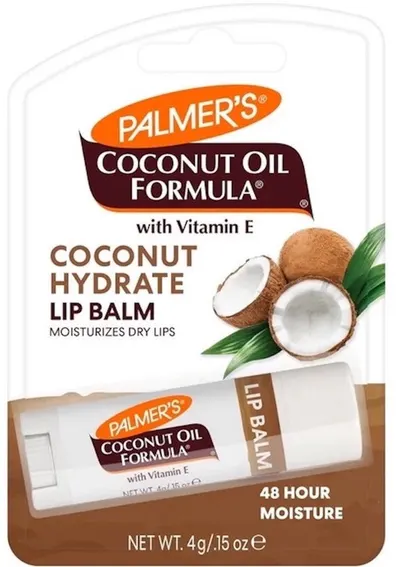 Palmer's Balsam de buze cu ulei de cocos și vitamine E, 4 g