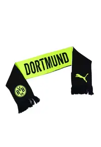 Fular BVB Borussia Dortmund 25/26 - verde neon/negru - 120 cm