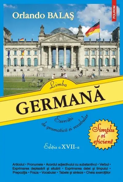 Limba germană. Exerciții de gramatică și vocabular - Paperback brosat - Orlando Balaş