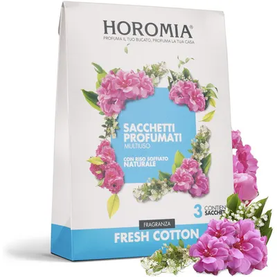 Saculeti Parfumati Multifunctionali cu Orez Fresh Cotton 3buc