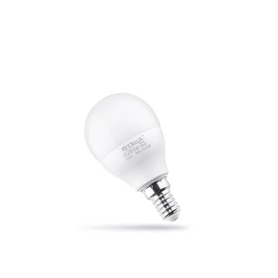 Bec LED E14, cu lumină albă caldă 7,5 W – Sollux