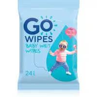 GoWipes Baby Wet Wipes Șervețele umede pentru nou-nascuti si copii 24 buc