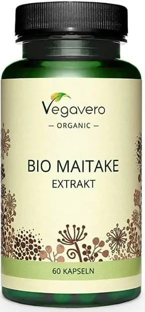 Bio Maitake Extrakt, 500 mg, 60 capsule, Vegavero