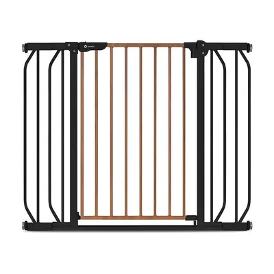 Poarta de siguranta Lionelo prin presiune Truus Slim 105 cm negrunatur