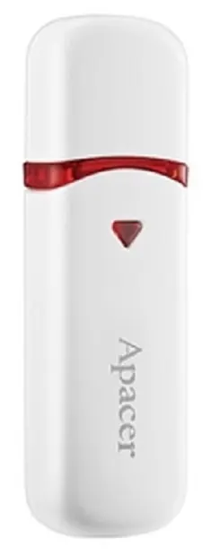 Memorie flash Apacer - AH333, 64GB, USB 2.0, alb